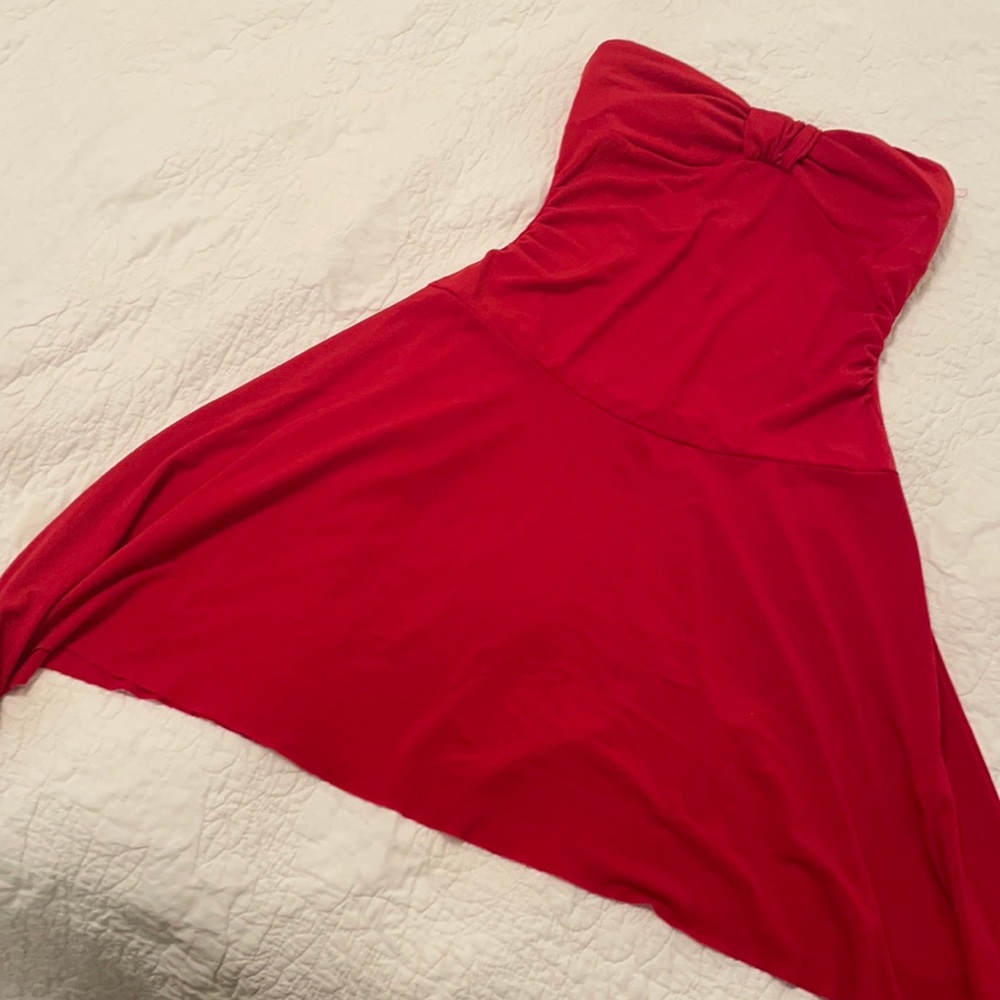 Lady in red